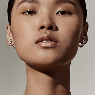 HERMES シルバーピアス Chaine d'ancre Enchainee 楽天市場】HERMES エルメス ピアス アンシェネ Enchainee